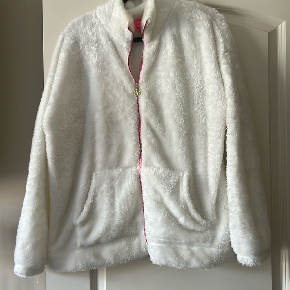 Lilly Pulitzer white jacket